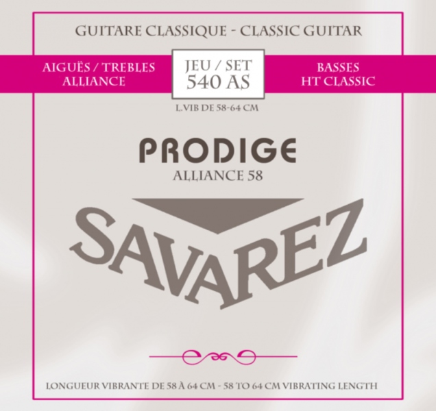 Savarez Prodige 58 3/4-7/8 Carbon