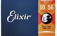 Corzi chitară electrică 7 corzi Elixir Nanoweb Electric 7- String Light 12057