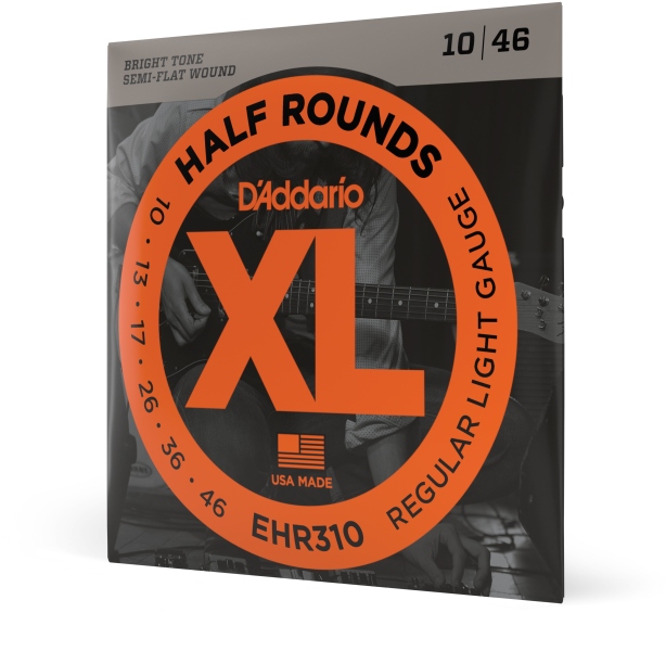 Daddario EHR310 Half Round Regular Light 10-46