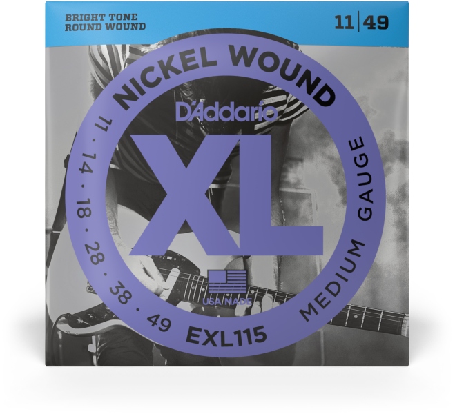 Daddario EXL115 Medium 11-49