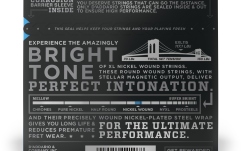 Corzi chitară electrică Daddario EXL115 Medium 11-49