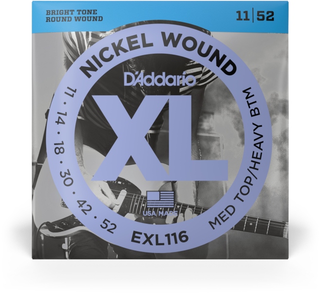Daddario EXL116 Medium/Heavy 11-52