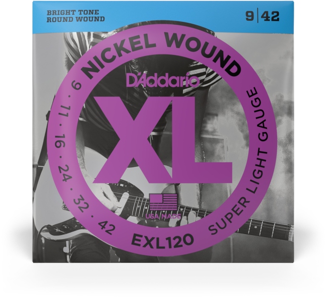 Daddario EXL120 Super Light 09-42