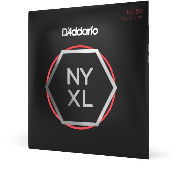 Daddario NYXL1052 Nickel Wound Light Top / Heavy Bottom 10-52