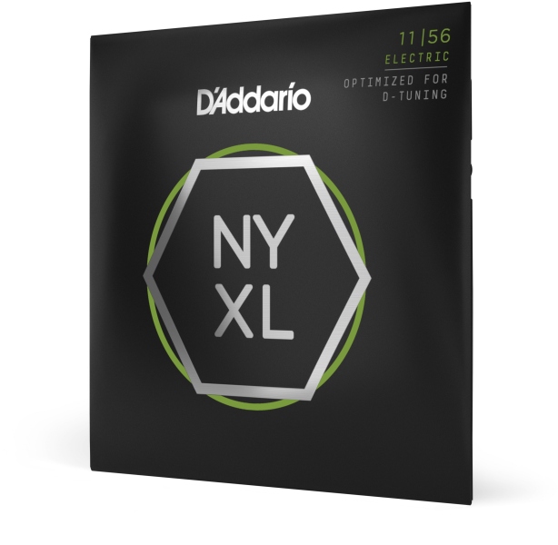 Daddario NYXL1156 Nickel Wound Medium Top / Extra-Heavy Bottom 11-56