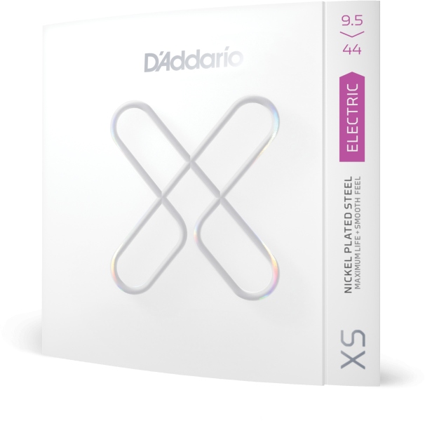 Daddario XSE09544 XS Nickel Plated Steel Super Light Plus 9.5-44