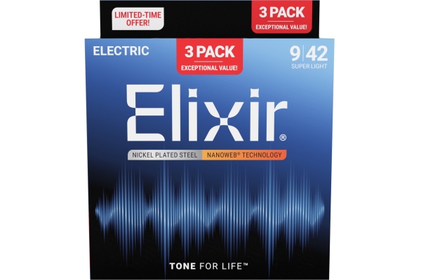 3Pack Nanoweb Electric 9-42 16566