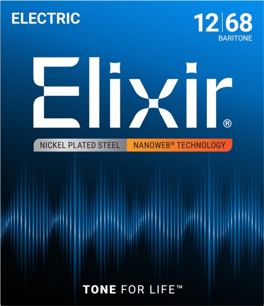 Elixir Nanoweb Electric Baritone 12302