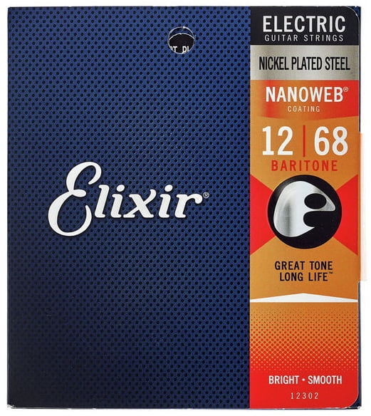 Elixir Nanoweb Electric Baritone 12302