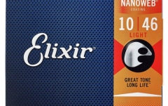 Corzi chitară electrică Elixir Nanoweb Electric Light 12052