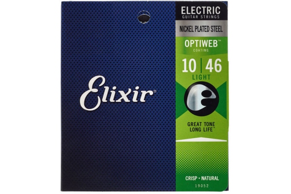 Elixir Optiweb Electric Nickel Plated Light