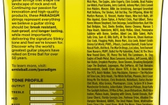 Corzi chitară electrică Ernie Ball Paradigm Beefy Slinky 2027