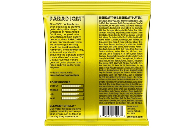 Corzi chitară electrică Ernie Ball Paradigm Beefy Slinky 2027