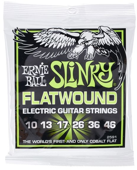 Ernie Ball Regular Slinky Flatwound 2591