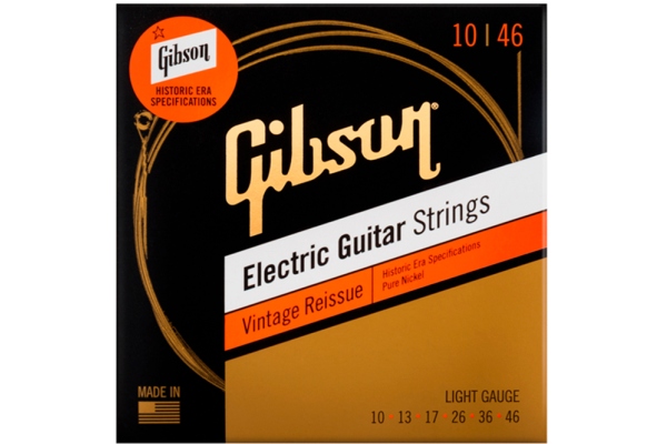 SEG-HVR10 Vintage Reissue Electric Guitar Strings 10-46 Light