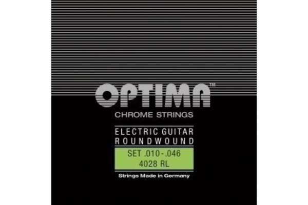 Optima  Chrome strings round wound Set