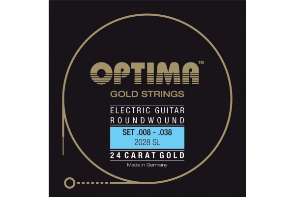 Optima  Gold strings round wound A5 .035w
