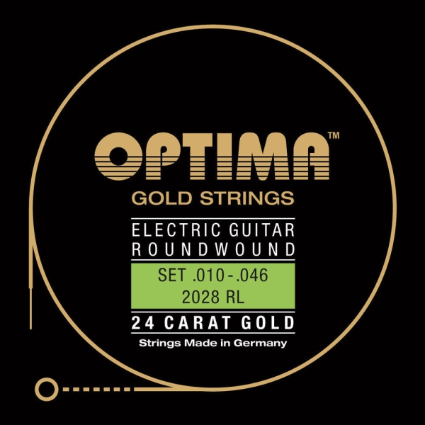 Optima Gold strings round wound Set