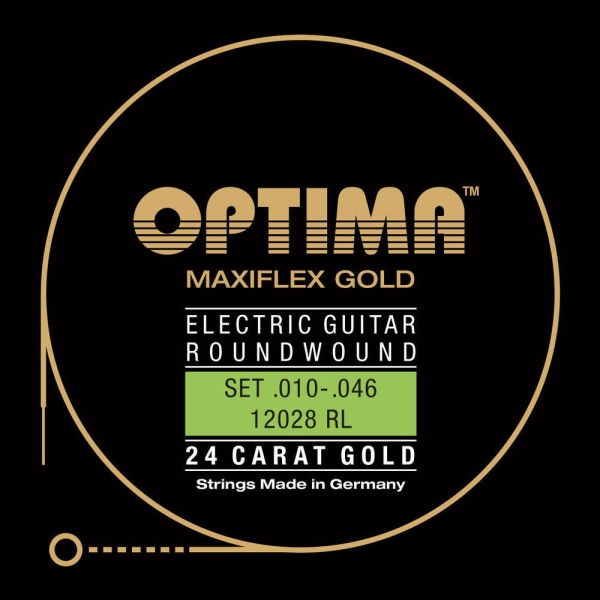 Optima Gold strings round wound Set