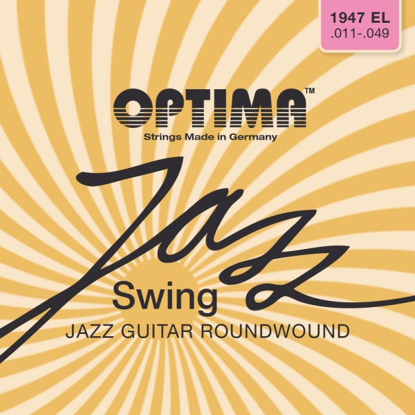 Optima Jazz swing series round wound Set 1947EL