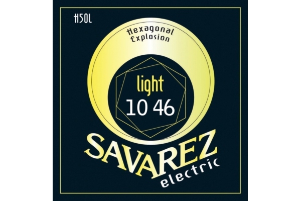 Corzi chitara electrica Hexagonal Explosion Nickel Light .010-.046