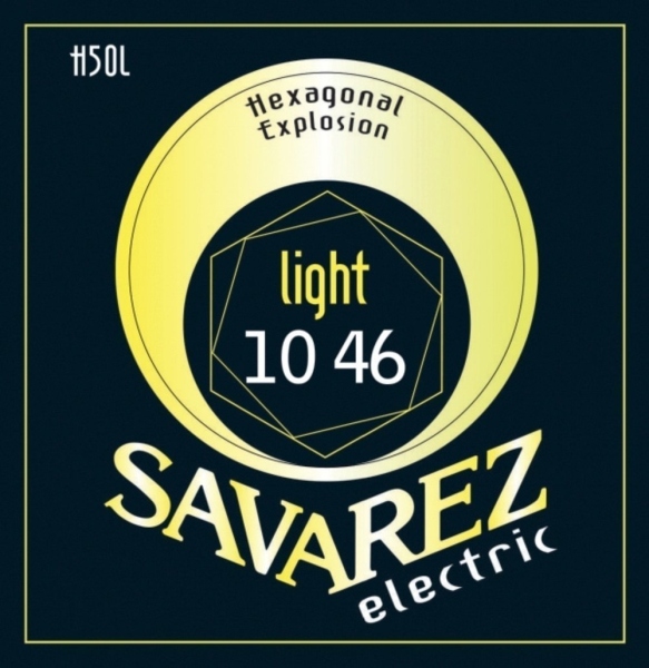 Savarez Corzi chitara electrica Hexagonal Explosion Nickel Light .010-.046