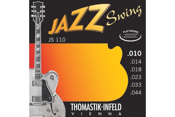 Thomastik Corzi chitara electrica Jazz Swing Series Nickel Flat Wound Set