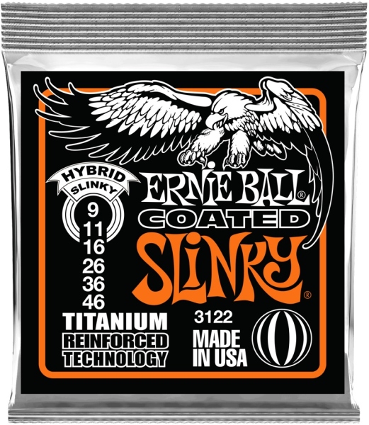 Ernie Ball Coated Hybrid Slinky 3122