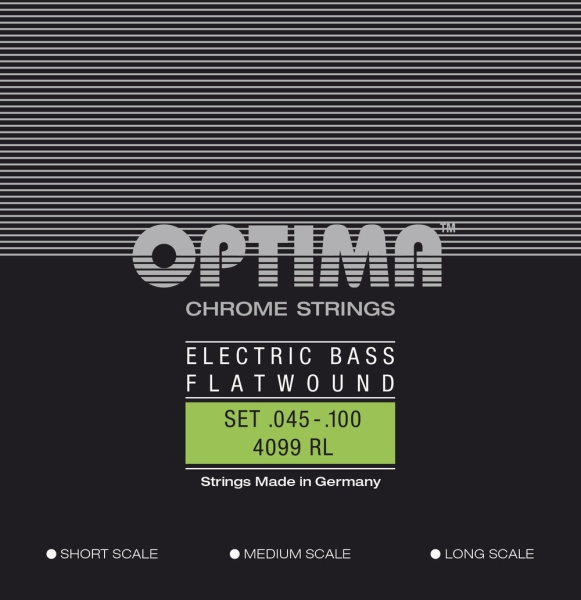 Optima Flatwound 4099 Long Scale 45-100