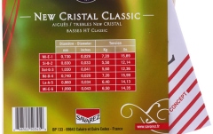 Corzi de chitara clasică Savarez New Cristal Classic 540CR