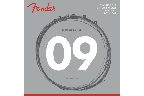 Classic Core Electric Guitar Strings 155L Vintage Nickel Ball Ends (.009-.042) Classic Core Electric Guitar Strings 155L Vintage Nickel Ball Ends (.009-.042)