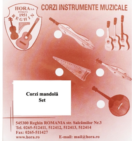 Hora Reghin Corzi mandola set