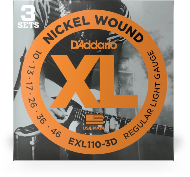 Daddario EXL110-3D Regular Light 10-46