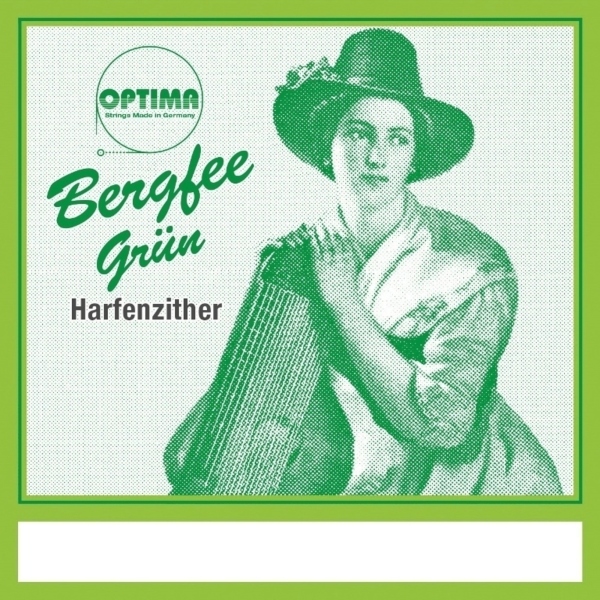 Optima Corzi titera Harp/air resonance zither nylon verde 1321 5