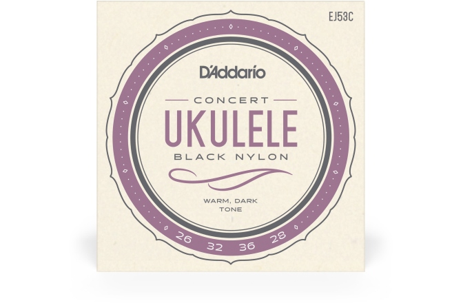 Corzi ukulele  Daddario EJ53C Pro-Arté Rectified Hawaiian-Concert