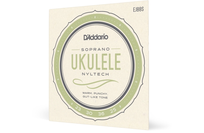 Corzi ukulele Daddario EJ88S Nyltech Soprano