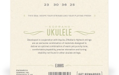 Corzi ukulele Daddario EJ88S Nyltech Soprano