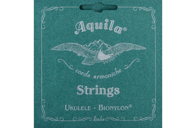 Corzi ukulele sopran Aquila 58U - Bionylon Series, Ukulele String Set - Soprano, GCEA Tuning (Low-G)