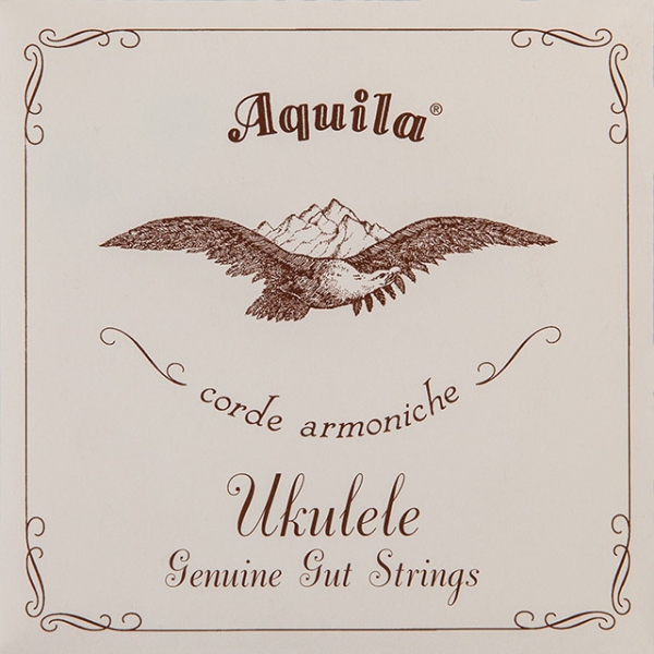 Aquila Aquila 1U - Genuine Gut Series, Ukulele String Set - Soprano, GCEA Tuning (High-G)