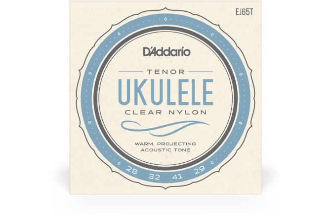 Corzi ukulele tenor Daddario EJ65T Pro-Arté