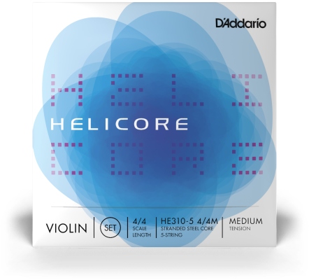 Daddario Helicore HE310-5 corzi Set 4/4M