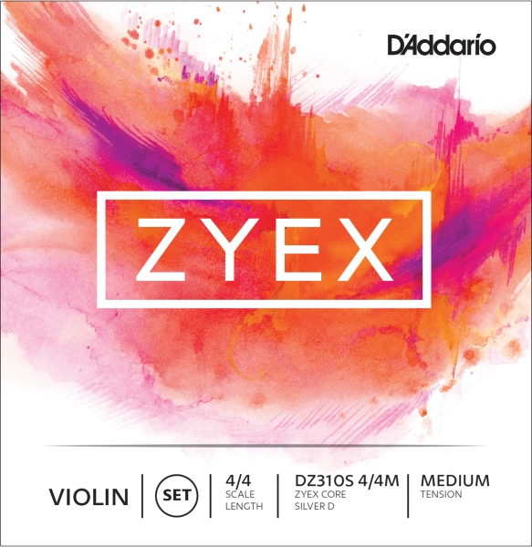 Daddario Zyex DZ310S Violin Set 4/4 Medium
