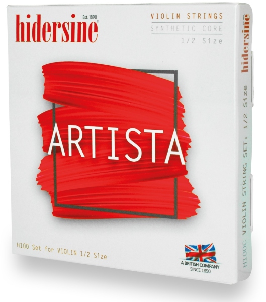 Hidersine Artista Violin String Set 1/2 - 1/4