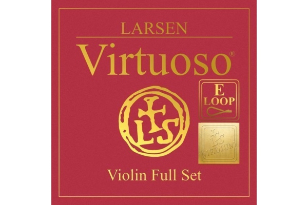 Virtuoso 4/4 Medium Set E oțel buclă