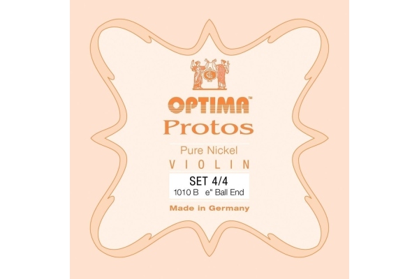 Optima Protos Violin Pure Nickel Set 4/4