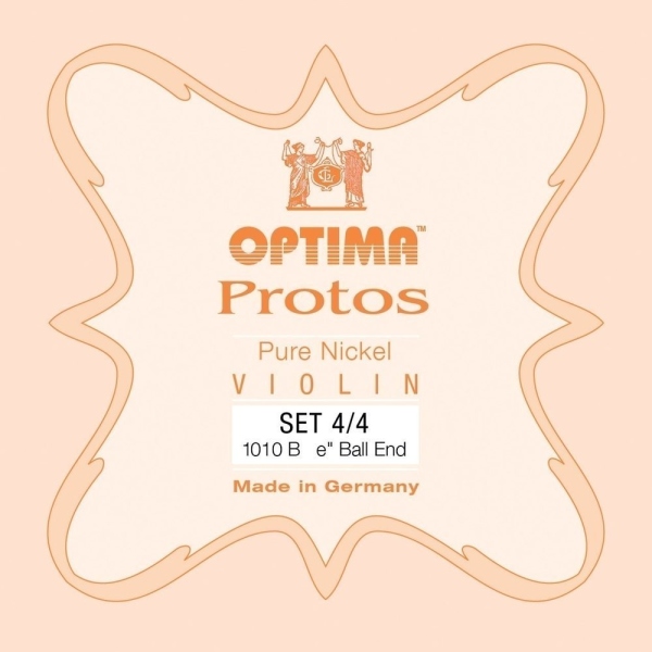 Optima Protos Violin Pure Nickel Set 4/4