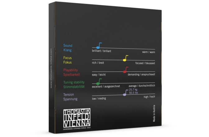 Corzi vioară Thomastik Precision 58A  Mediu Set 4/4