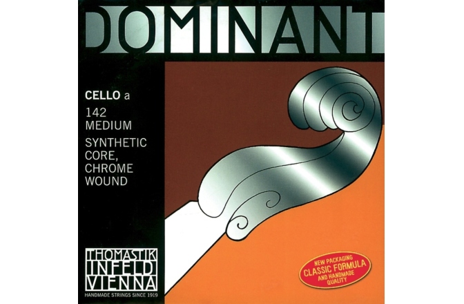 Corzi violoncel Thomastik  Dominant nylon core Mediu A 142