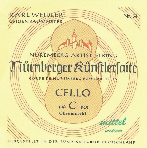 Weidler Nürnberger Künstler Cello 3/4