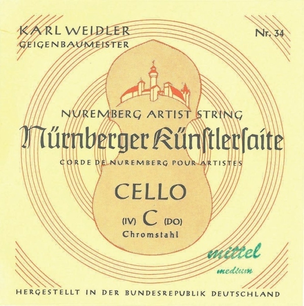 Weidler Nürnberger Künstler Cello 3/4